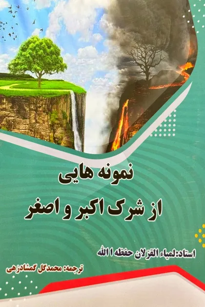 جلد کتاب نمونه هایی از شرک اکبر و اصغر